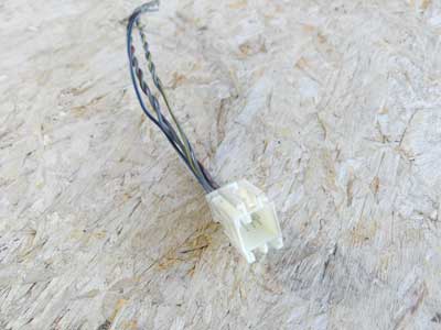 Mercedes White 8 Pole 5 Wire Female Connector 0495450928